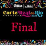 A grande final será no dia 22/11, na Cidade do Samba, com entrada gratuita