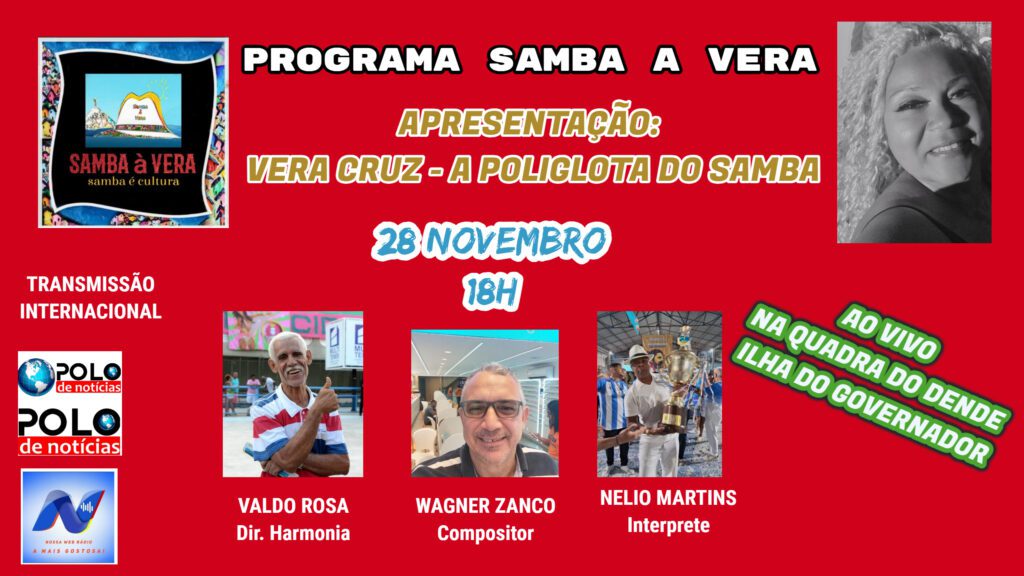 Gravação ao vivo da quadra da Escola de Samba Dende